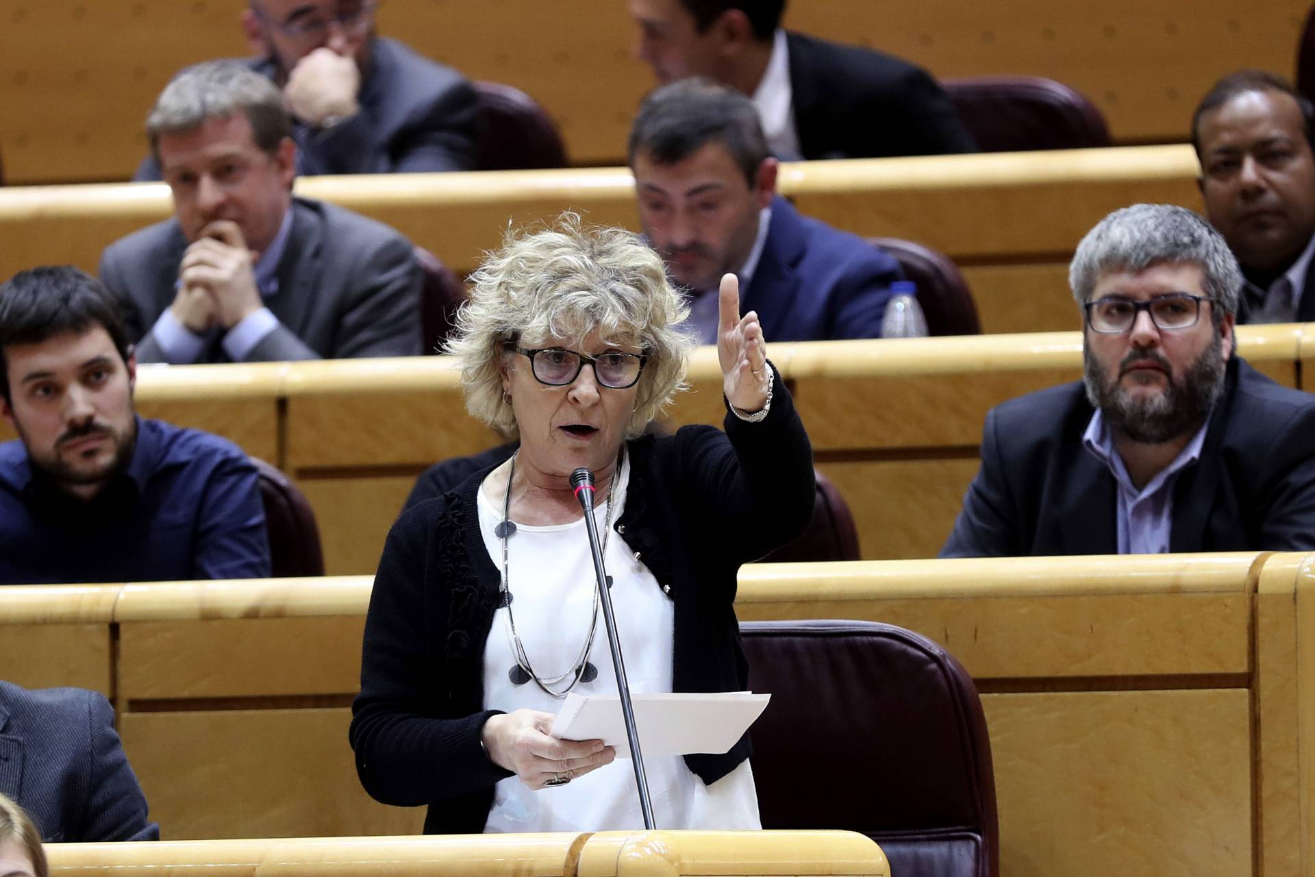 Mirella Cortés, senadora de ERC.