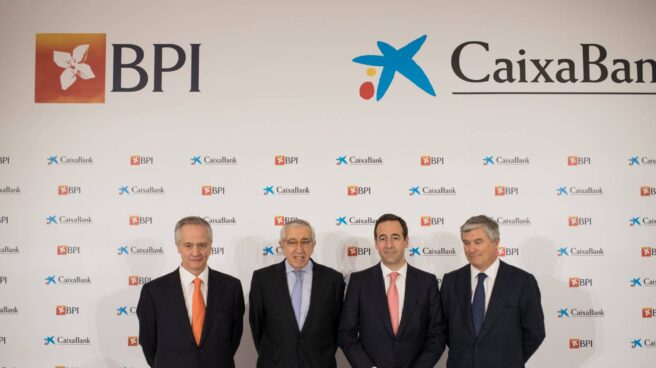 Fernando Ulrich, Artur Santos Silva, Gonzalo Gortázar y Pablo Forero. Fernando Ulrich, Artur Santos Silva, Gonzalo Gortázar y Pablo Forero.
