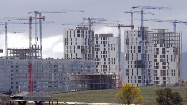 Edificios en construcción.