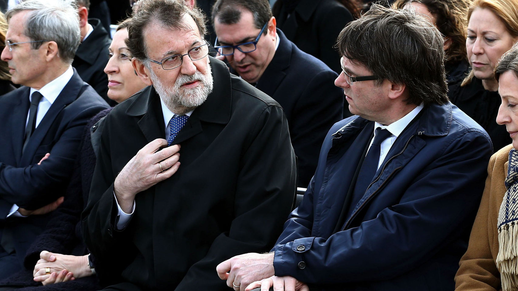 Mariano Rajoy y Carles Puigdemont