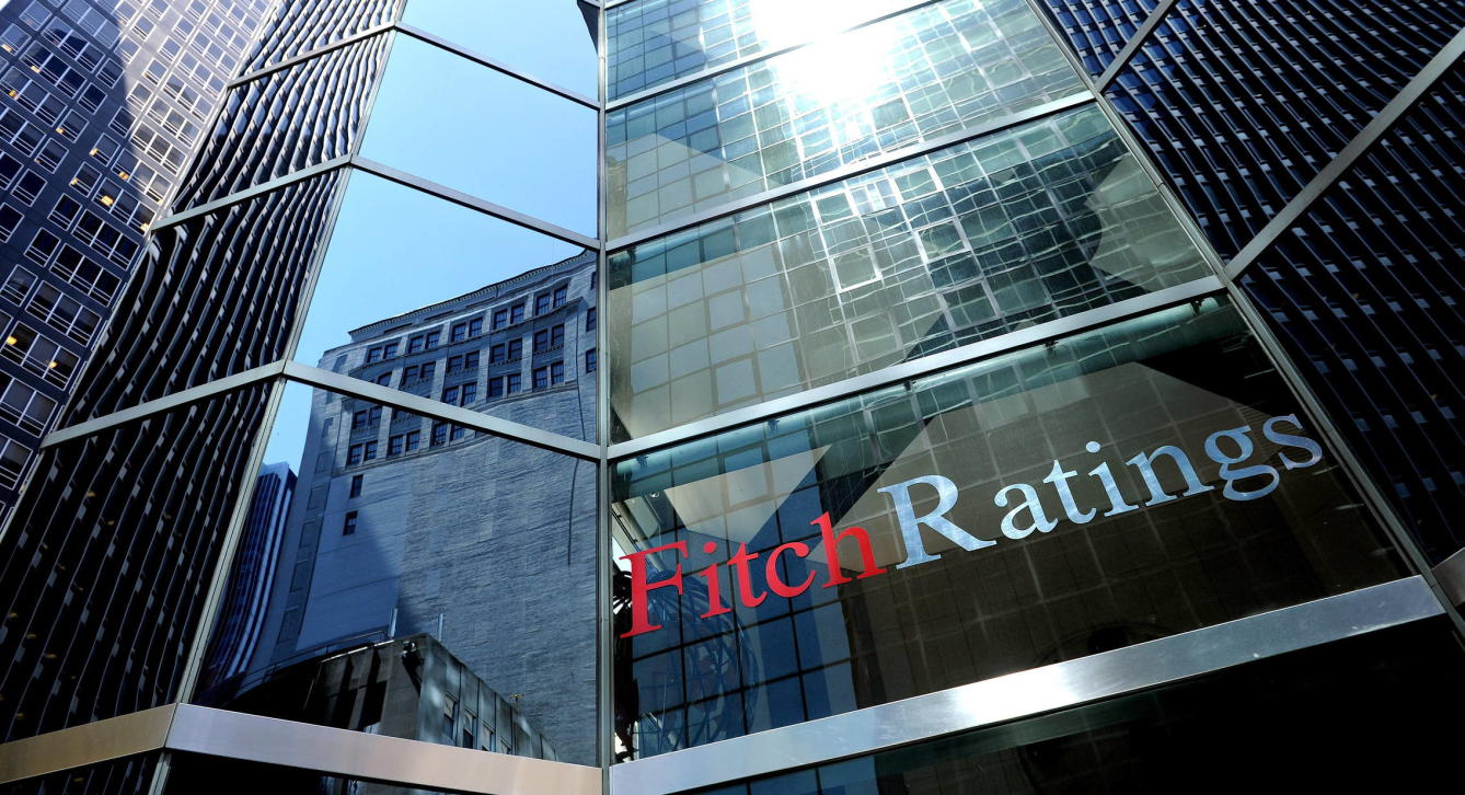 Fachada de la sede de la agencia Fitch en Nueva York.