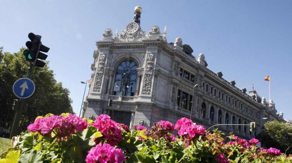 Fachada del Banco de España.