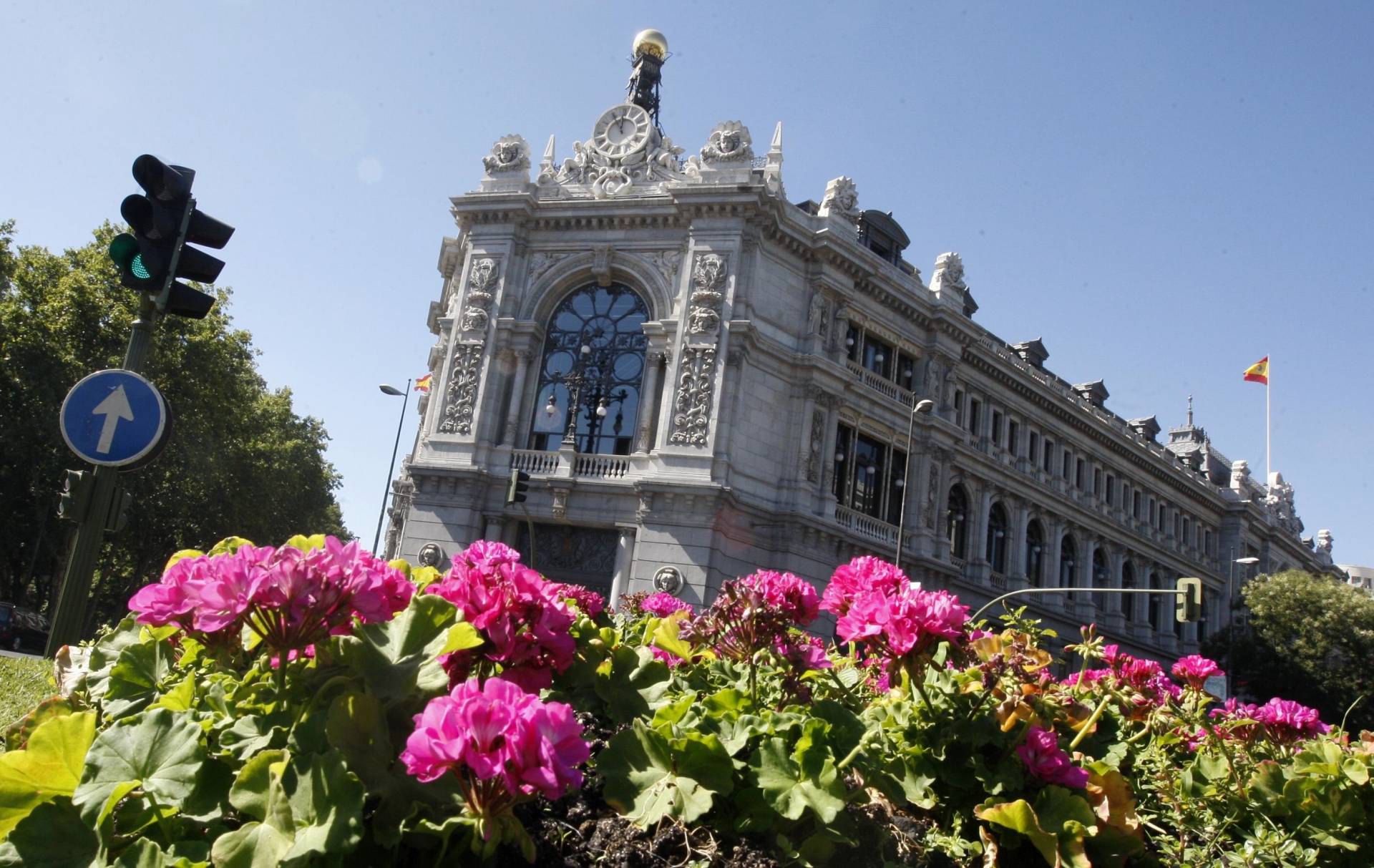 Fachada del Banco de España.