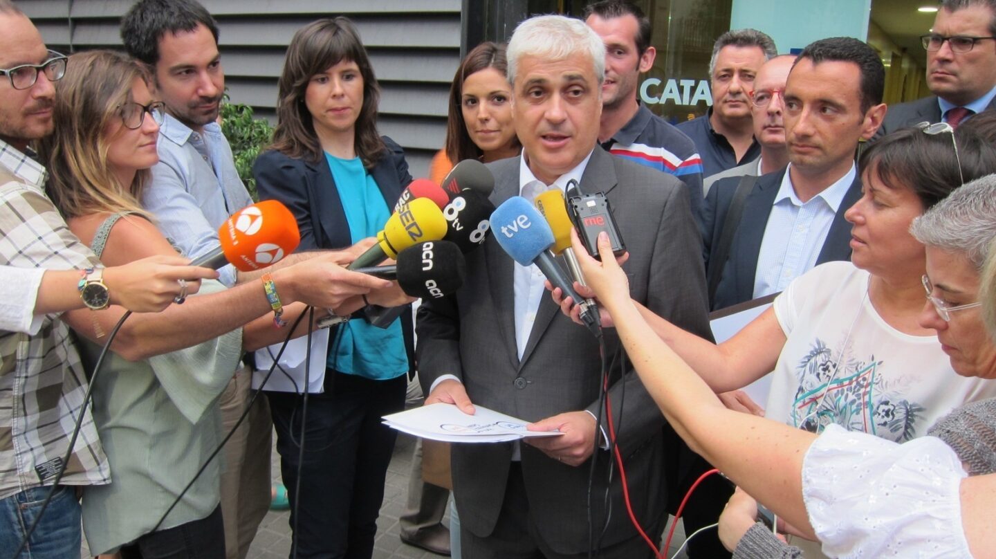 El diputado y ex consejero de Justicia de la Generalitat, Germà Gordó.