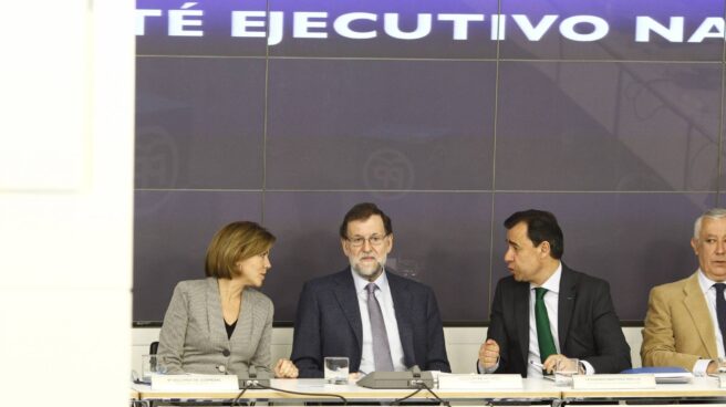 FotoGaleria_6057370_0 Cospedal, Rajoy, Maíllo y Arenas en la última ejecutiva popular