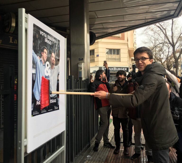 Errejón desactiva la dinámica frentista de Iglesias al inicio de campaña de Vistalegre II