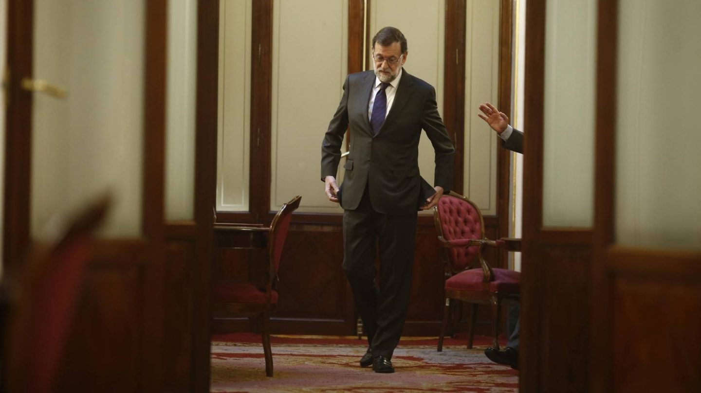 Mariano Rajoy en el Congreso de los Diputados