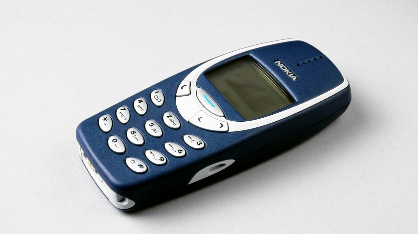 El Nokia 3310, uno de los móviles más icónicos.