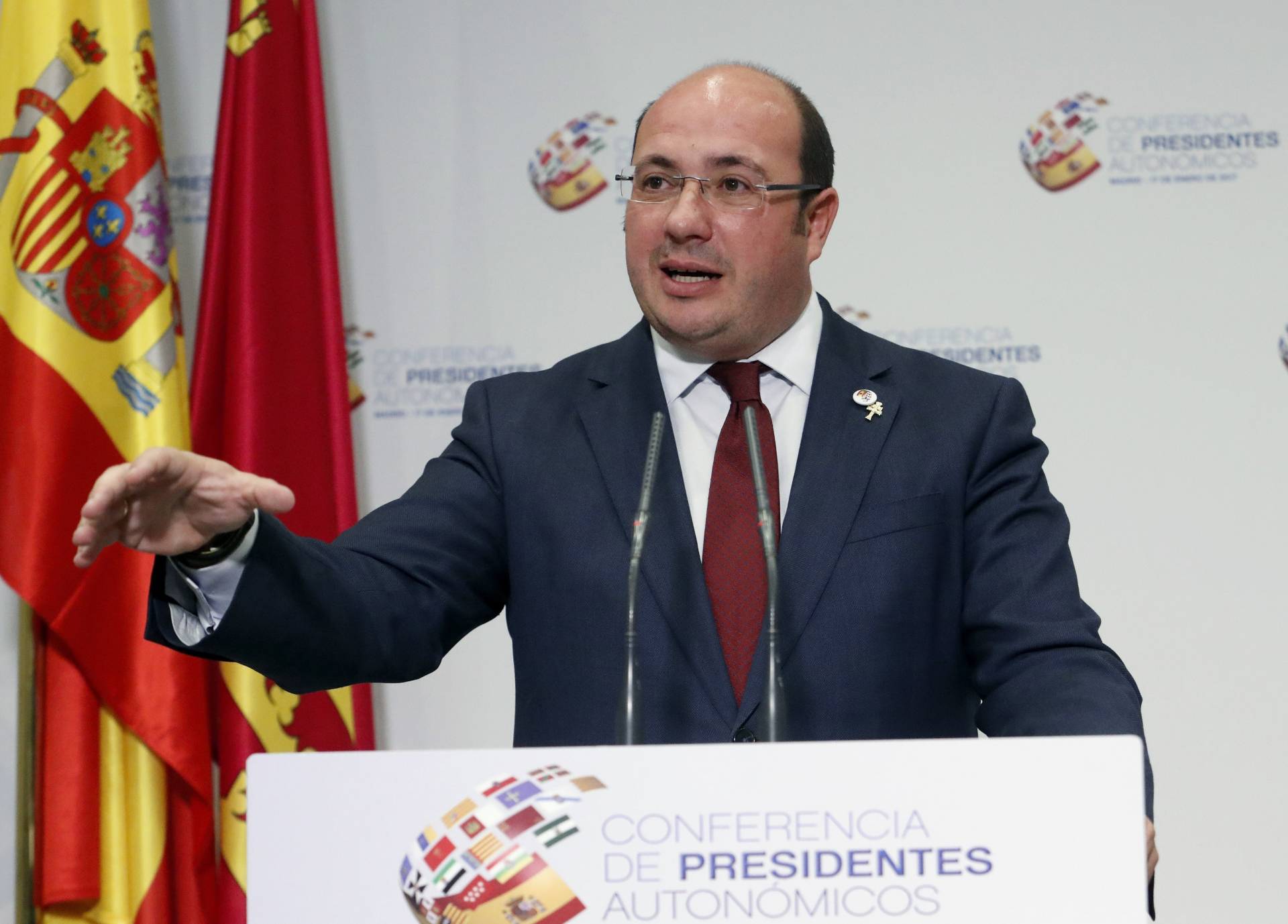 El presidente de la Región de Murcia, Pedro Antonio Sánchez.