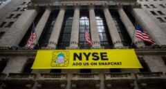 Snapchat gana un 44% en su debut y vale ya el triple que Twitter