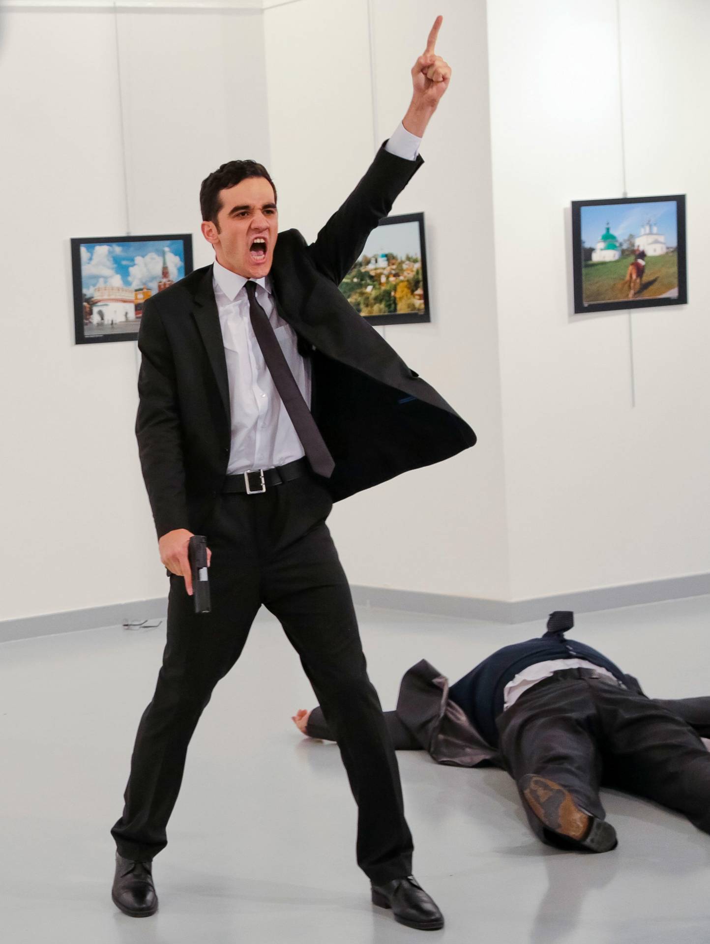 La fotografía del asesino del embajador ruso en Ankara, premio World Press Photo