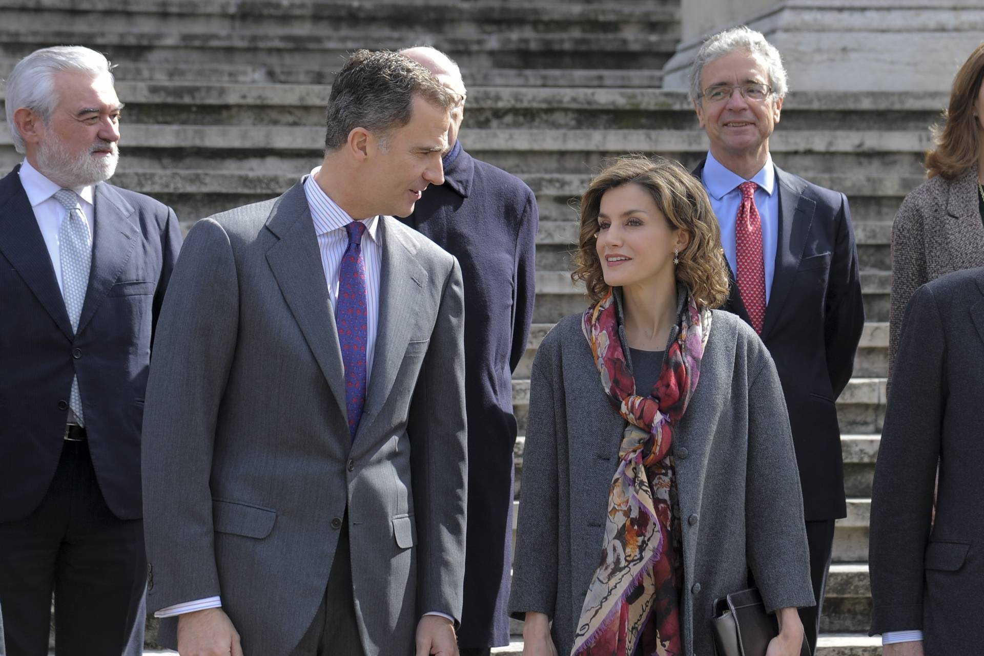 Los Reyes Felipe y Letizia.