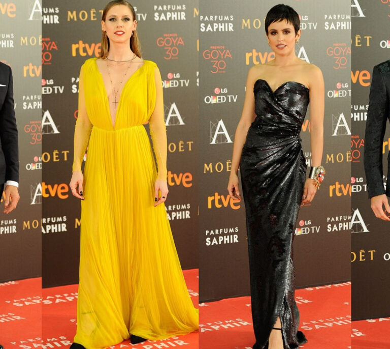 La moda española desfila en los Goya