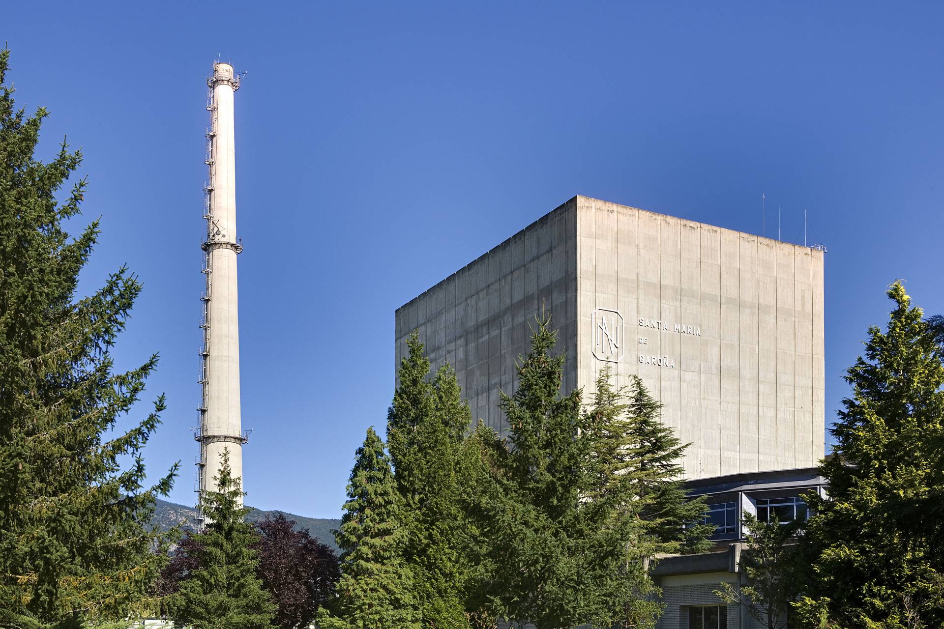 La central nuclear de Santa María de Garoña.