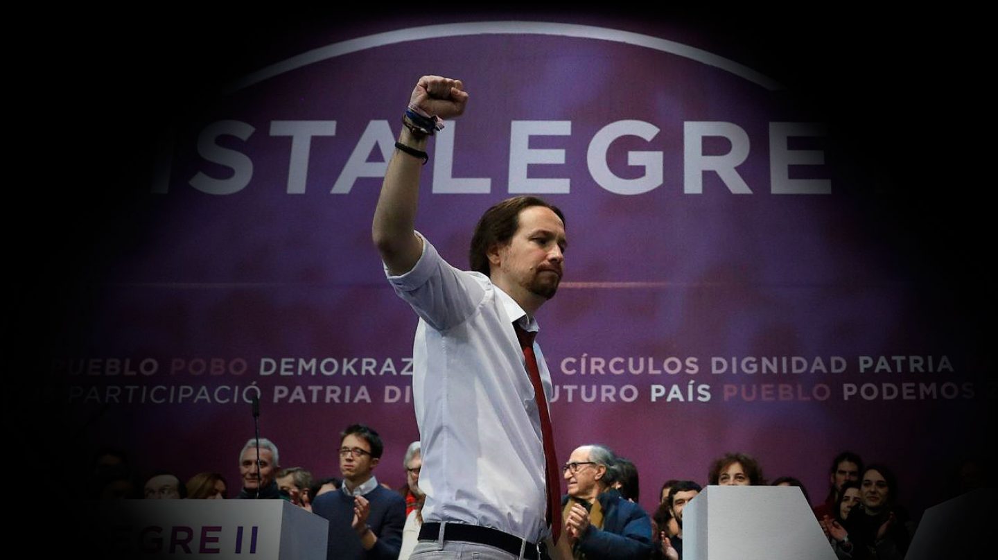 El secretario general de Podemos, Pablo Iglesias.