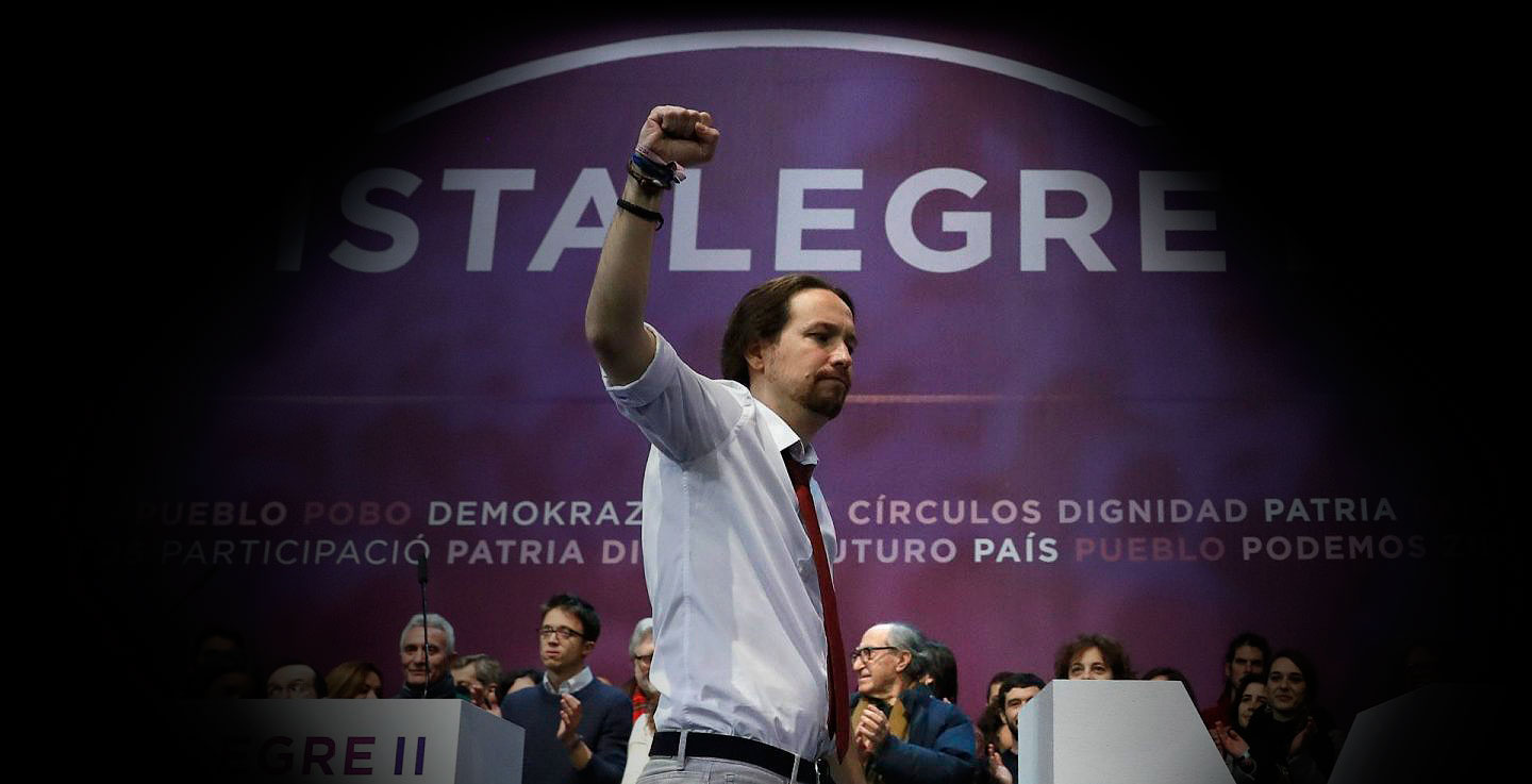 El secretario general de Podemos, Pablo Iglesias.