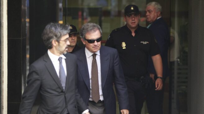 jordi_pujol_ferrusola Jordi Pujol Ferrusola, tras declarar ante el juez.