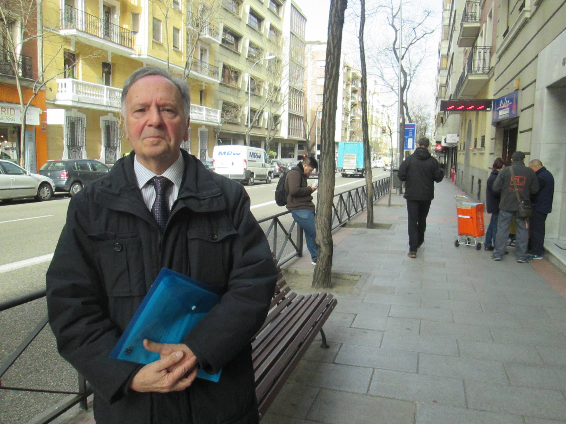 Miguel Bernad, secretario general del colectivo de funcionarios Manos Limpias.