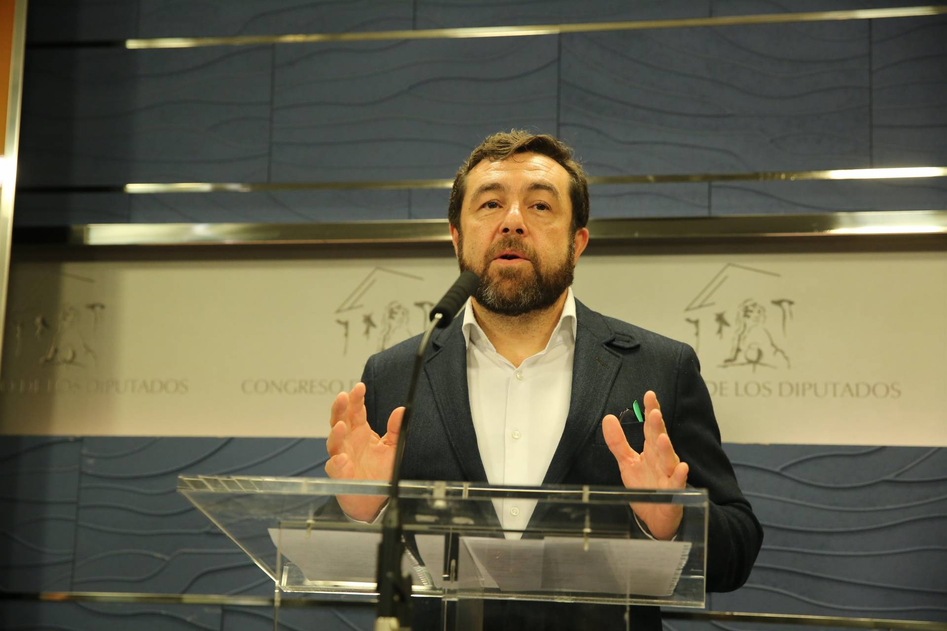 El diputado de Ciudadanos en el Congreso Miguel Gutiérrez.
