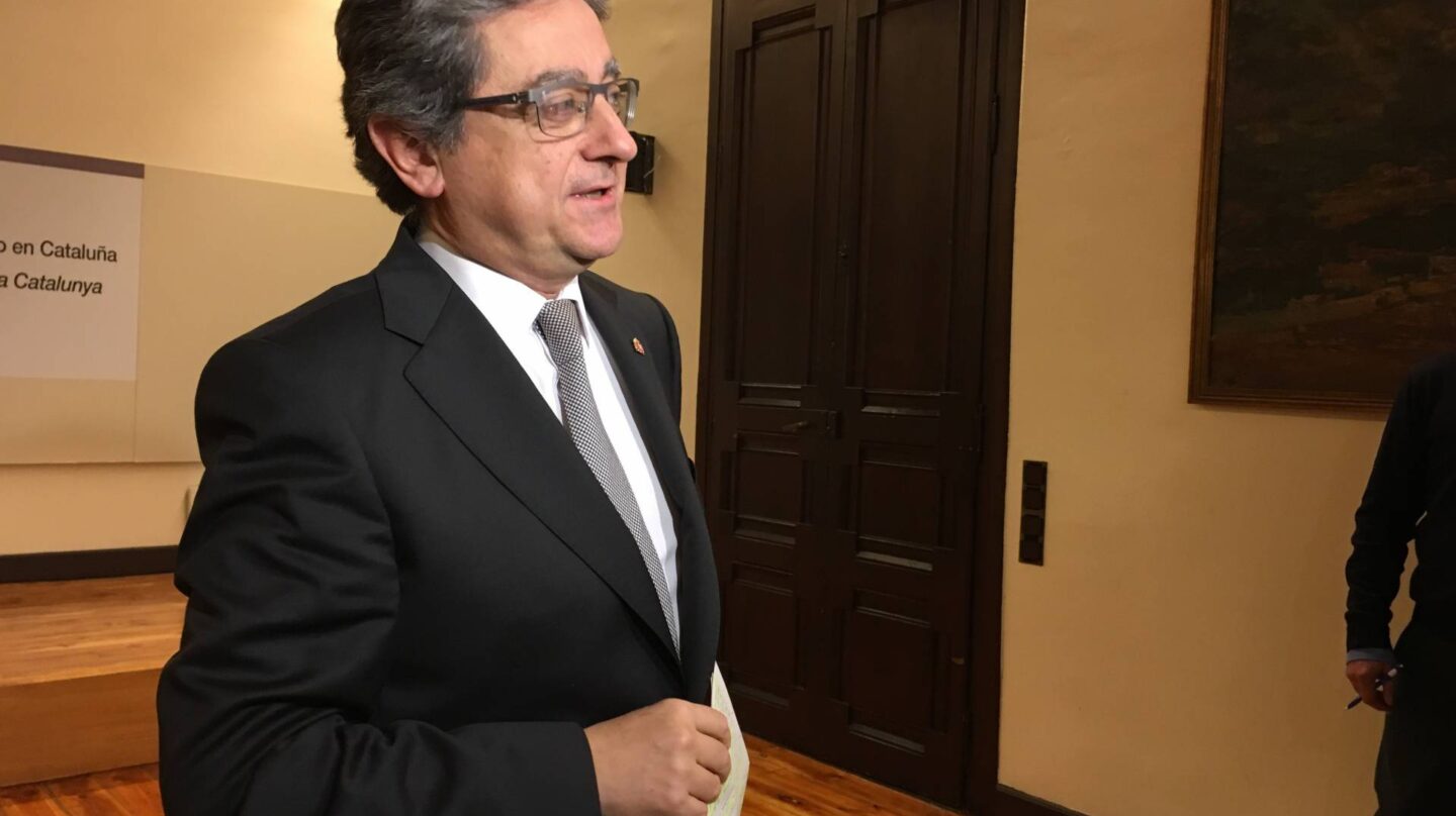 El ex delegado del Gobierno en Cataluña y presidente del PP en Girona, Enric Millo.do del Gobierno en Cataluña y presidente del PP en Girona, Entic Milló.