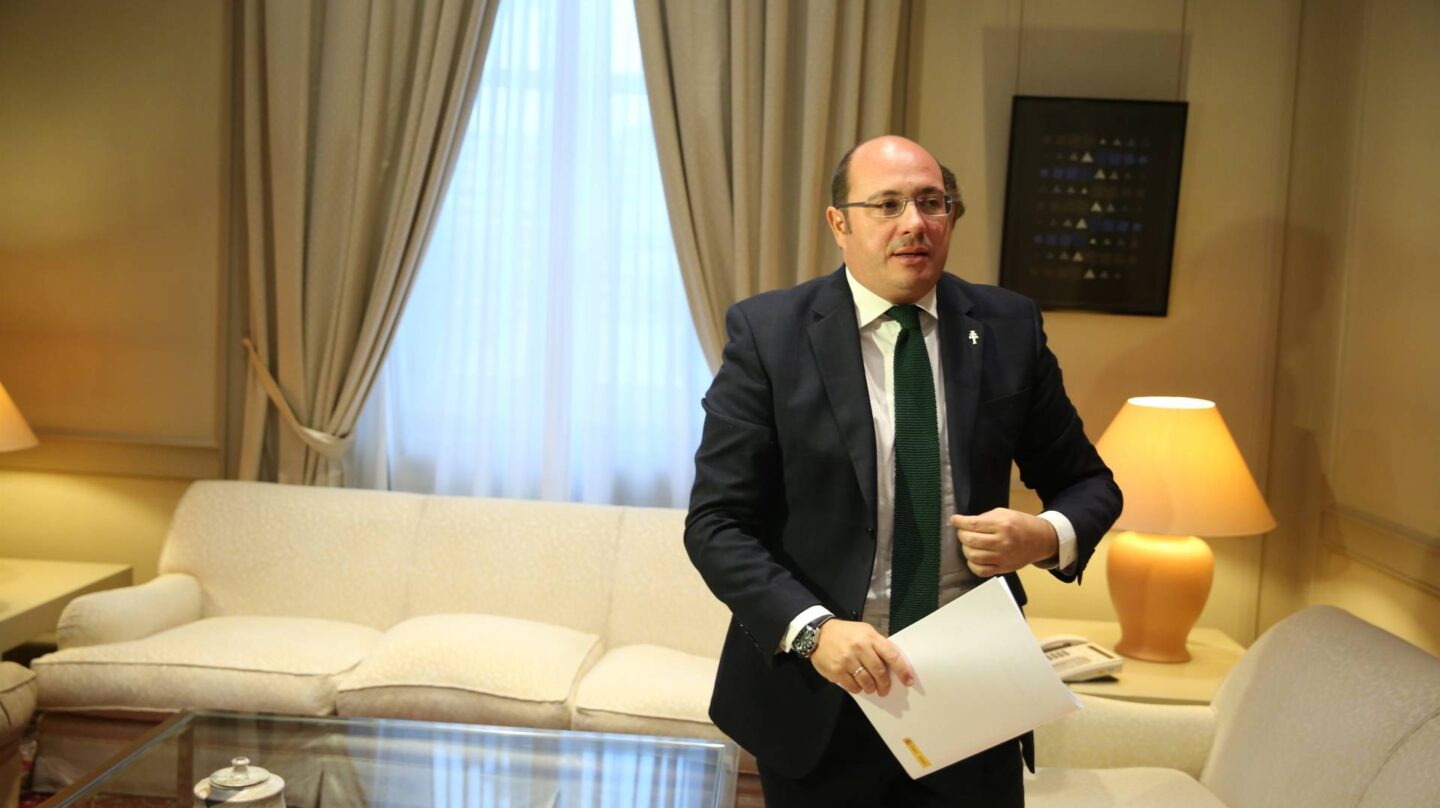 El presidente de Murcia, Pedro Antonio Sánchez.