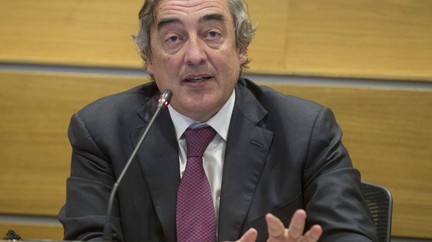 Juan Rosell, presidente de la CEOE, que respalda la aplicación del artículo 155.