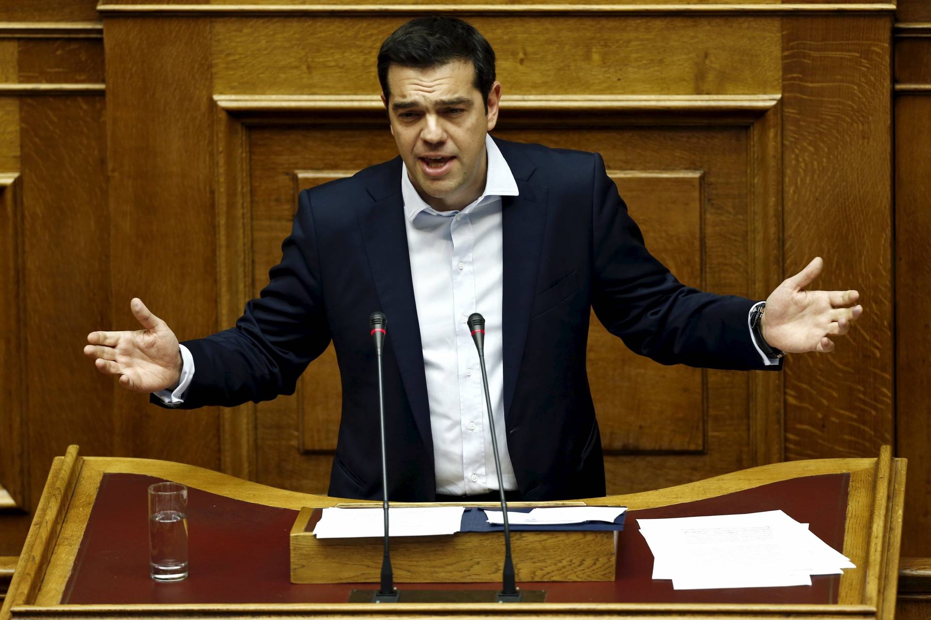 El primer ministro griego, Alexis Tsipras.