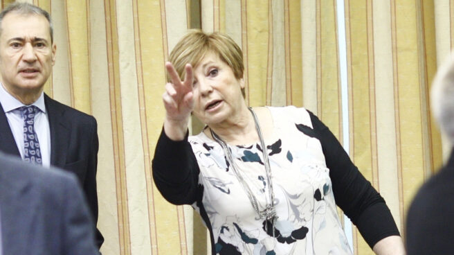 villalobos pensiones pacto de toledo La presidenta del Pacto de Toledo, Celia Villalobos, en el Congreso de los Diputados.