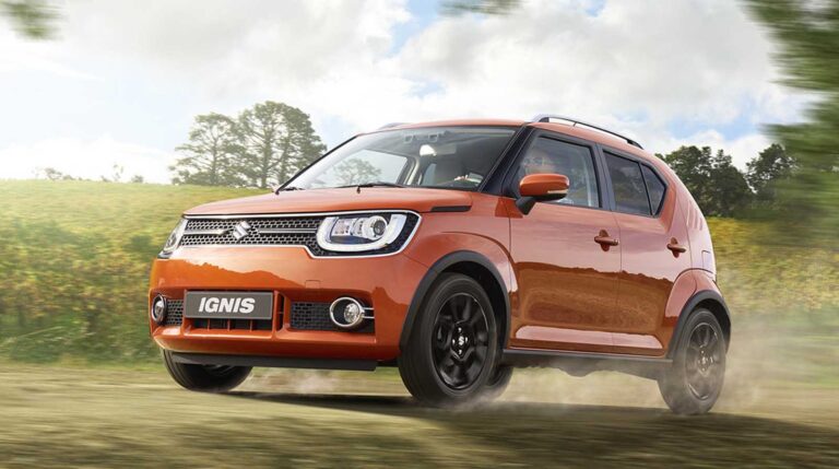 Pequeño SUV A su condición de pequeño urbano, el nuevo Suzuki Ignis suma una marcada vocación todocamino derivada de su gran altura libre al suelo (18 cm) y de poder disponer de tracción a las cuatro ruedas (4WD)