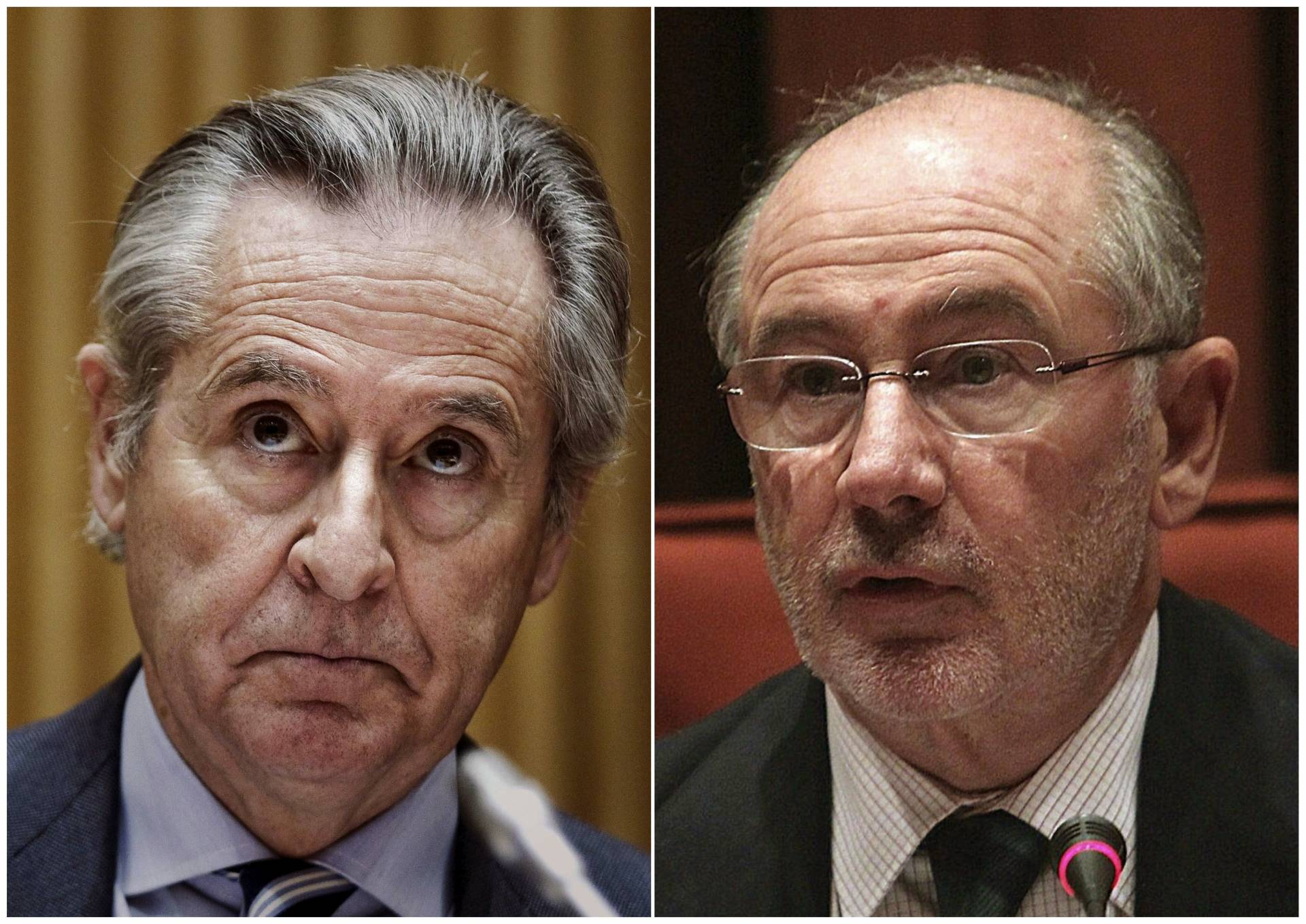 Miguel Blesa y Rodrigo Rato.