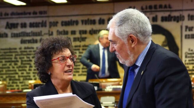 María Luisa Balaguer y Cándido Conde-Pumpido.