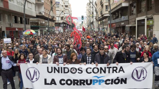 Manifestación en Murcia.