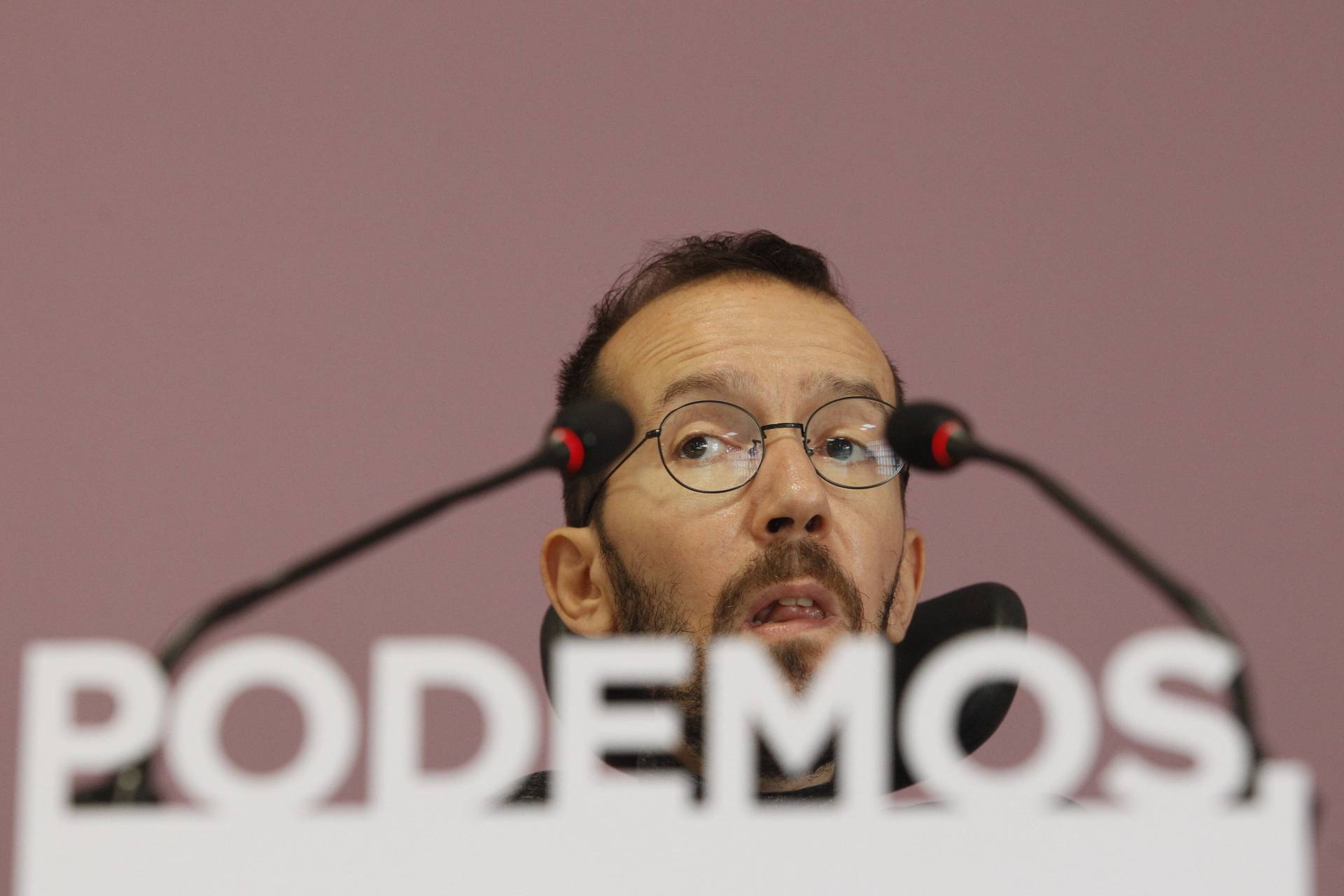 Pablo Echenique, seretario de Organización de Podemos.