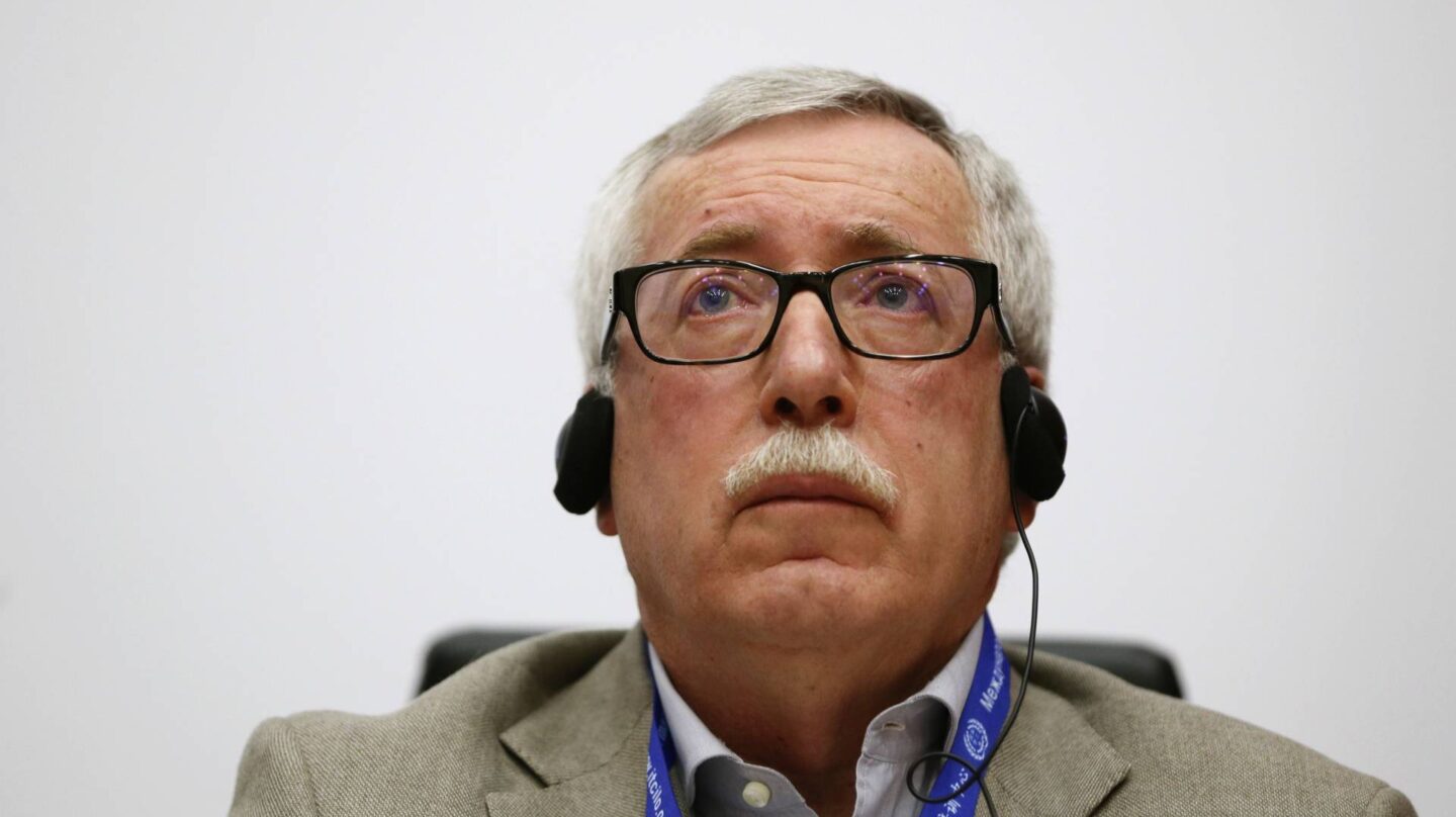El secretario general de CCOO, Ignacio Fernández Toxo.