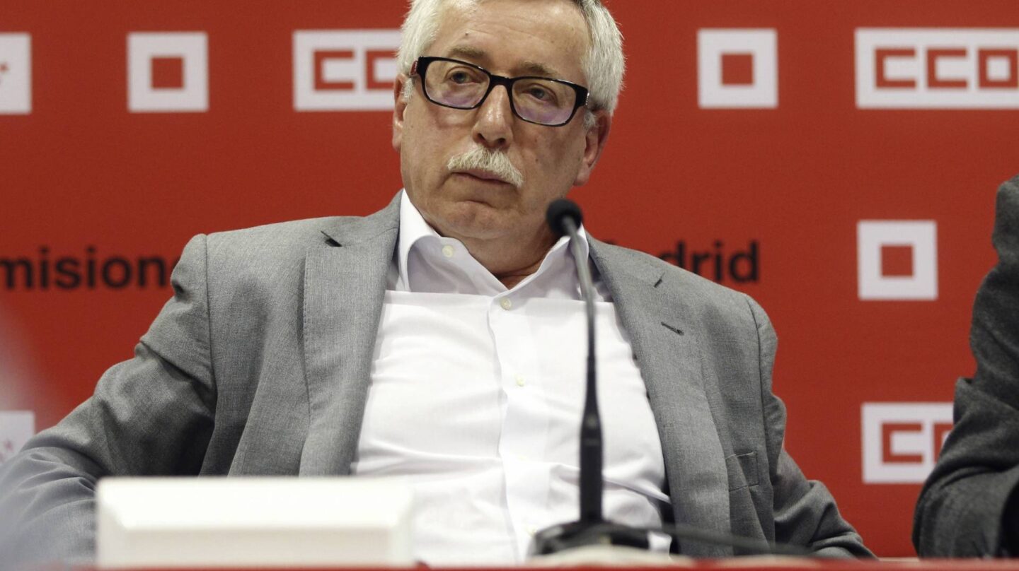 El secretario general de Comisiones Obreras, Ignacio Fernández Toxo.