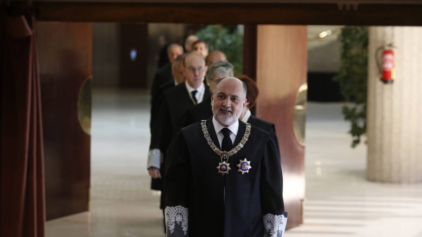 Francisco Pérez de los Cobos, este miércoles, a su llegada al acto.