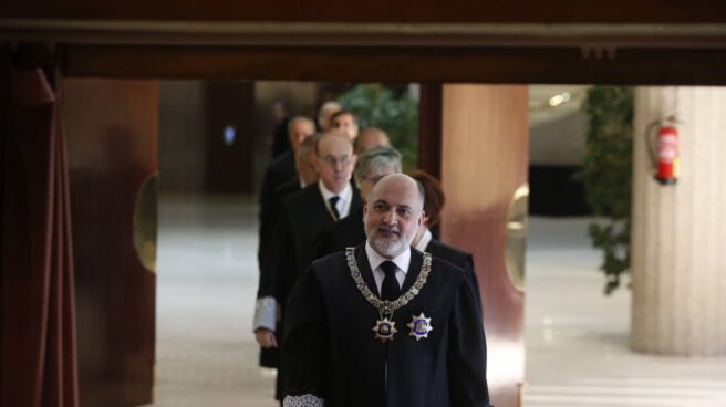 Francisco Pérez de los Cobos, este miércoles, a su llegada al acto. Francisco Pérez de los Cobos, este miércoles, a su llegada al acto.