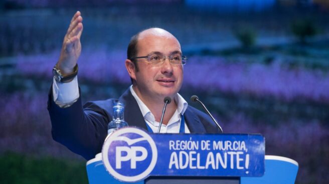 Pedro Antonio Sánchez, presidente del PP de Murcia.