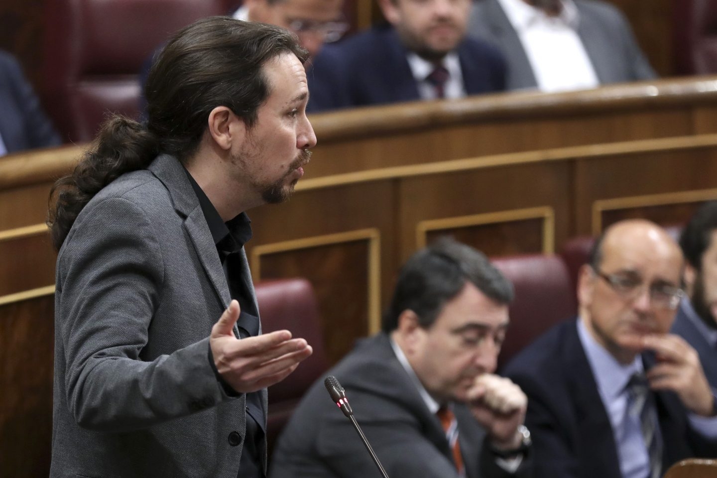 El secretario general de Podemos, Pablo Iglesias.