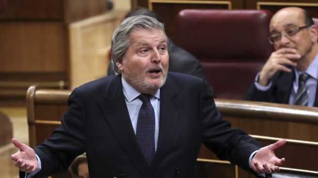 El ministro de Educación, Cultura y Deportes, Íñigo Méndez de Vigo, en el Congreso.