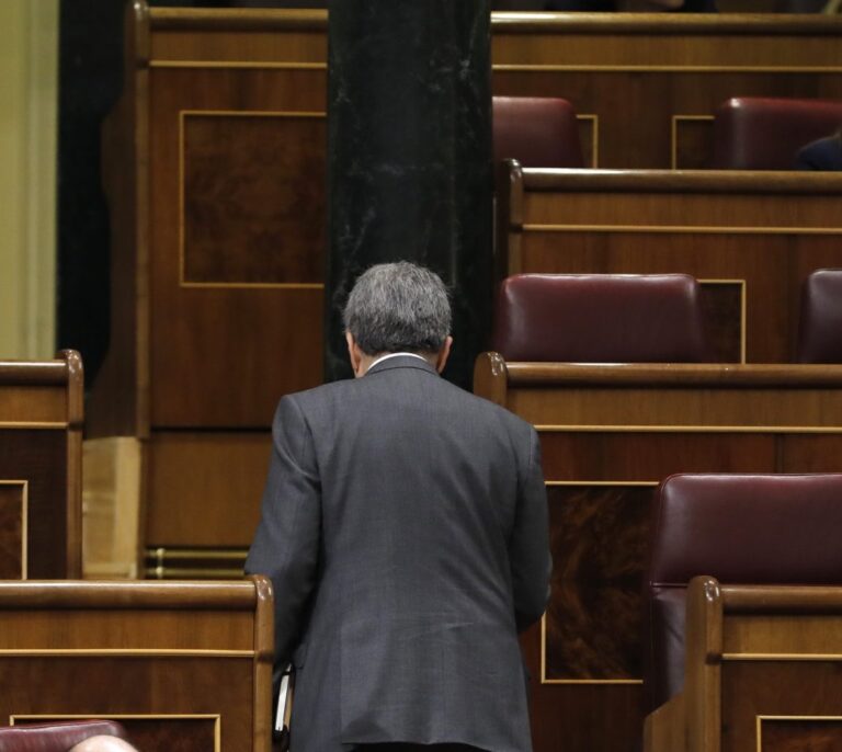 Homs se despide del Congreso: "No van a inhabilitar la voluntad de los catalanes"