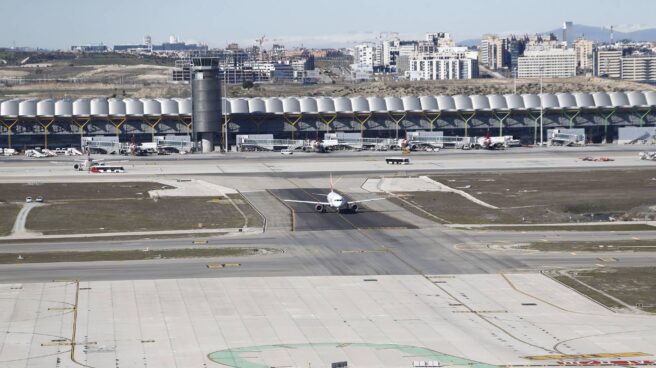 Barajas EP El aeropuerto Adolfo Suárez Madrid-Barajas.