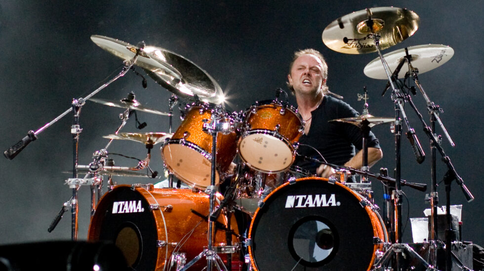 El batería de Metallica, Lars Ulrich.