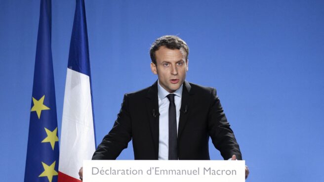 Emmanuel Macron, candidato centrista a la presidencia de la República de Francia.