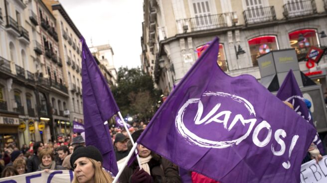 Manifestación de Podemos en Madrid. Manifestación de Podemos en Madrid.