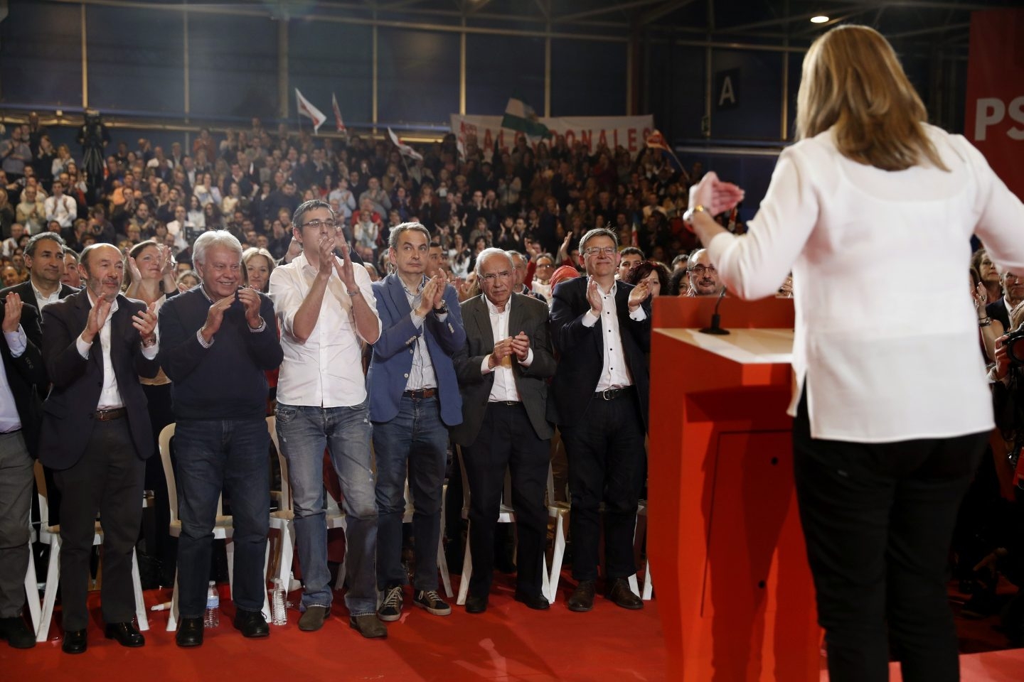 Presentación de candidatura e Susana Díaz