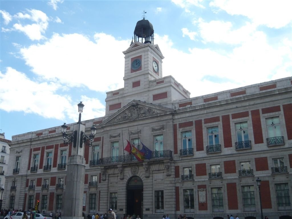Sede del gobierno de la Comunidad de Madrid en la Real Casa de Correos.