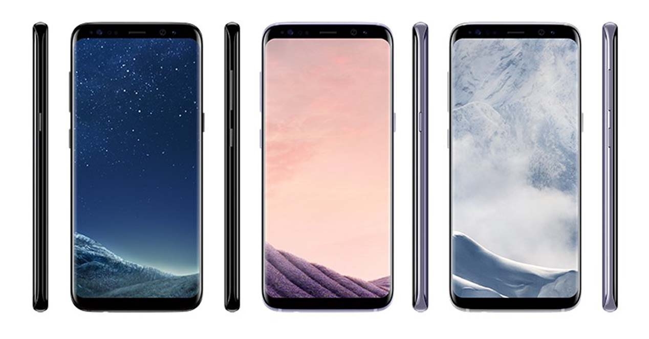 Imagen filtrada del Samsung Galaxy S8.