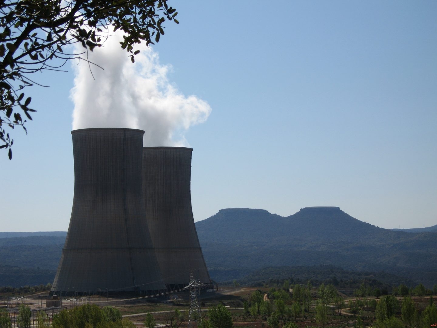 La central nuclear de Trillo, en Guadalajara.