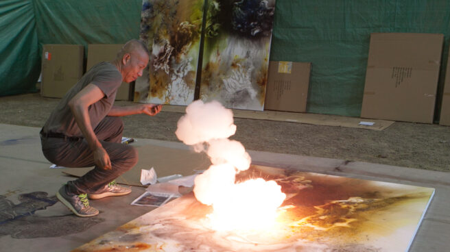 El arte explosivo de Ci Gua-Quiang en El Prado